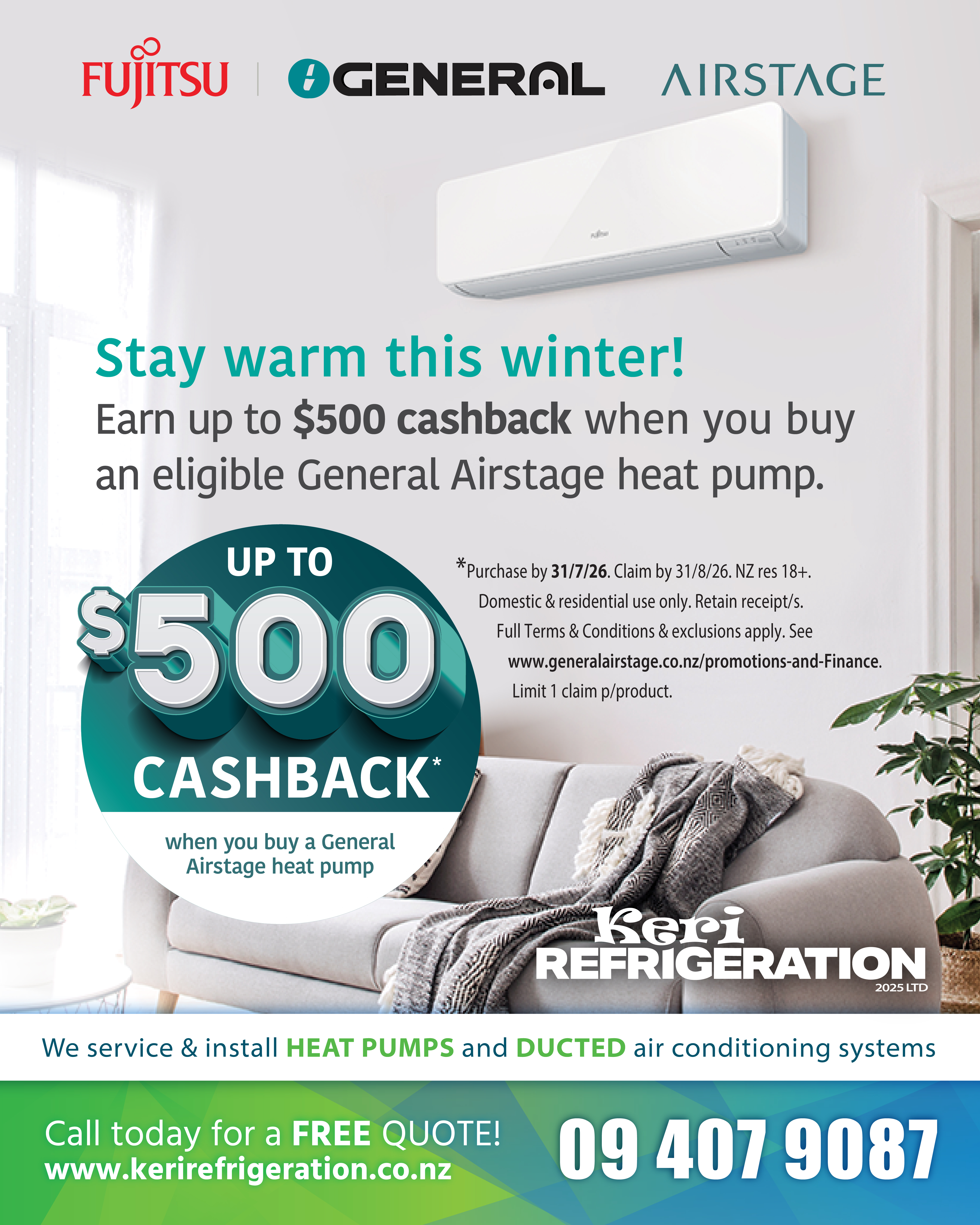 Keri Refrigeration Up To 500 CashBack 1080x1350